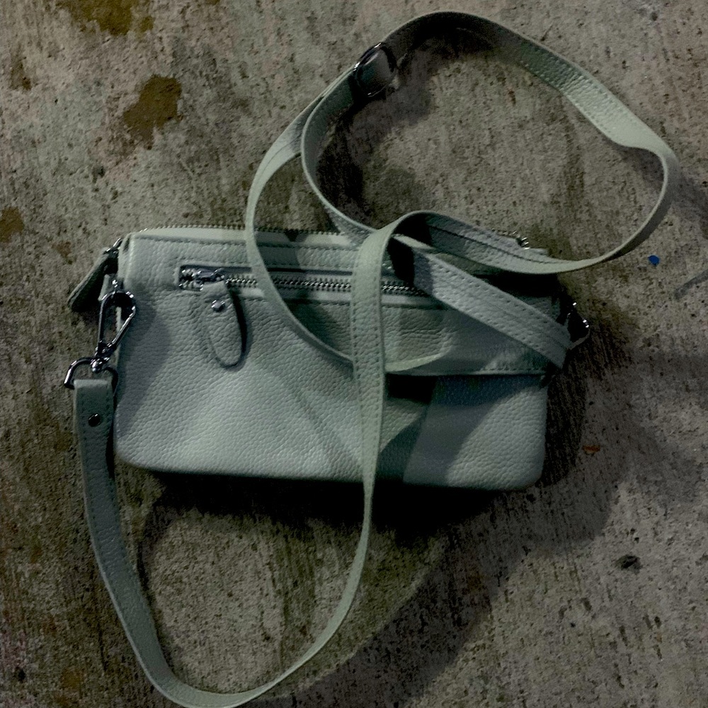 Grey cross body